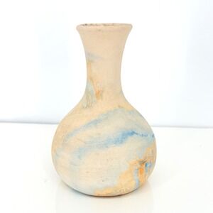 Vintage Nemadji Earth Pottery Handmade‎ Southwestern Native American Vessel